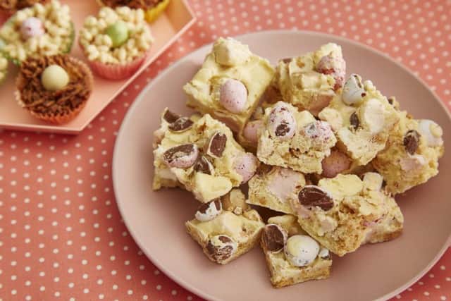 Booth white chocolate rocky roads