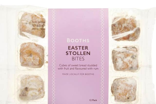Booth Easter stollen bites