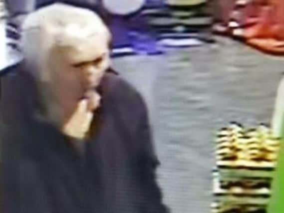 Police in Preston wish to speak to this man after a shopper was racially abused in Booths supermarket on Monday, March 18 in Sharoe Green Lane, Fulwood.