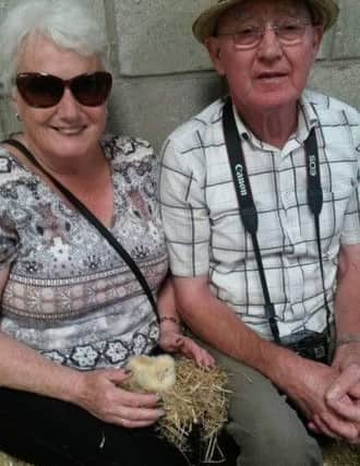 Marjorie and Tony Scott, of Leyland. Tony died of cancer in 2017