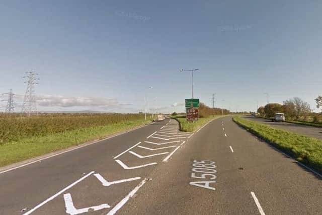 Balckpool Road/Riversway, close to where the Preston end of the new road will emerge.