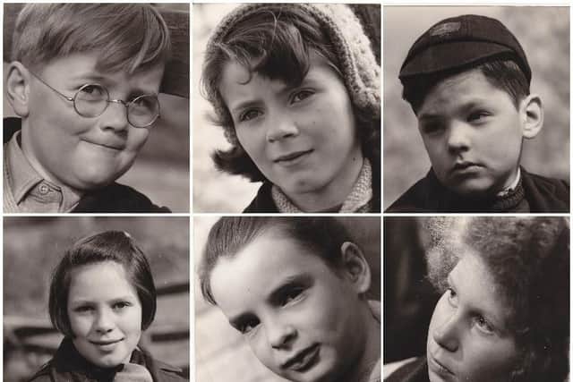 Some of the Lancashire schoolchildren who appeared in Whistle Down The Wind
