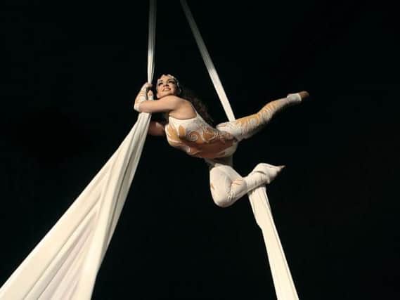 Part of the circus show that's heading to Preston