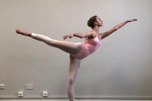 Hope has won a place at the Northern Ballet School in Manchester.