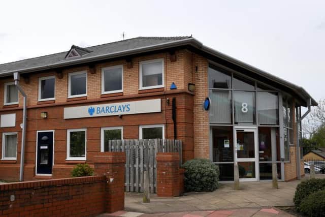 Barclays in Leyland, where staff refused to process the transaction