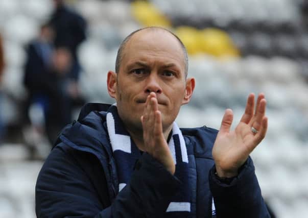 PNE boss Alex Neil at the end of the game