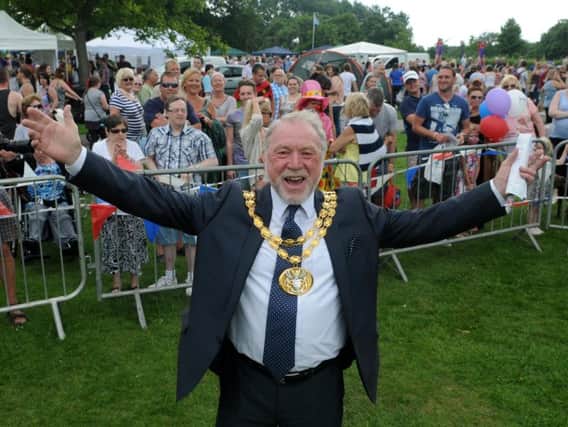 Coun Graham Walton during his year as Mayor of South Ribble