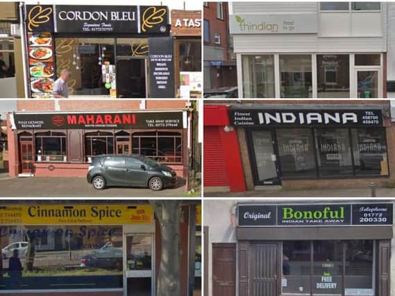 Some of the best Indian restaurants in and around Preston according to Tripadvisor with their FSA star ratings