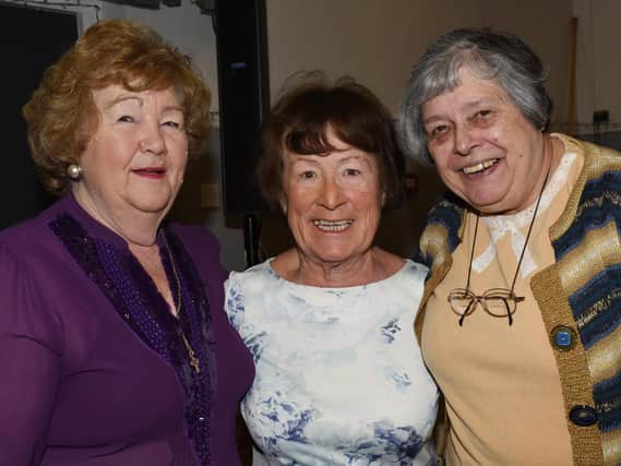 Betty Dearden, Margaret McLoughlin and Janet Newsham
