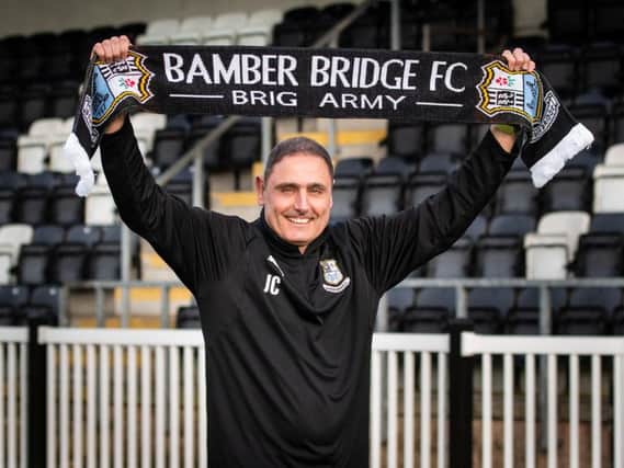 Joey Collins is the new manager of Bamber Bridge

Photo: Ruth Hornby