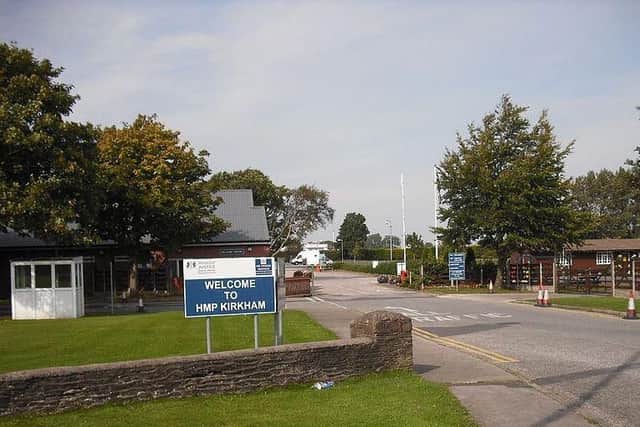 HMP Kirkham is an open prison for offenders where prisoners are free to leave during set hours.