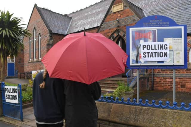 The Polling Station in Marsh Lane, Longton