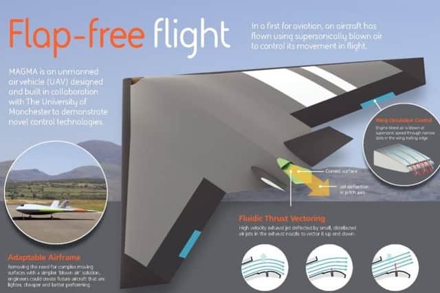 How flap free flight works