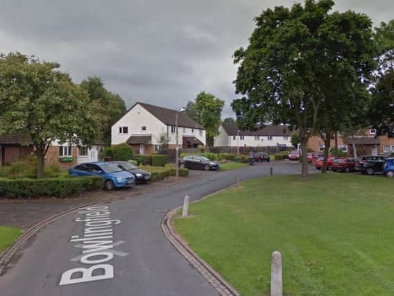 A 32-year-old woman from Preston has been arrested on suspicion of aggravated burglary and fraud after two men were attacked at a home in Bowlingfield, Tanterton on February 2.
