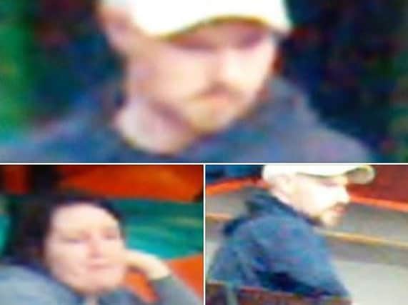 Do you recognise this pair? Police want to identify them in relation to a theft at Mini Magees play centre in Preston on Tuesday, April 9.