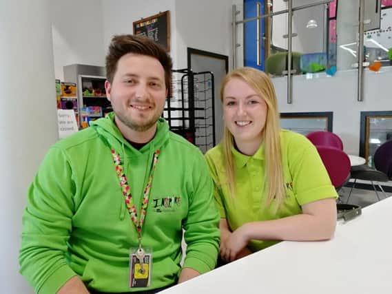 Rob Brooks and Jasmin Thompson say the satisfaction they get from youth work makes the effort worthwhile