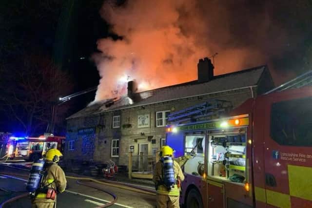 Th Sir Loin in Hoghton was devastated by fire in February