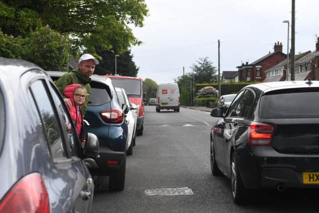 Billy Gardner and his neighbours in Cromwell Road, Preston are fuming over the amount of accidents and near-misses caused because they have to park on the road