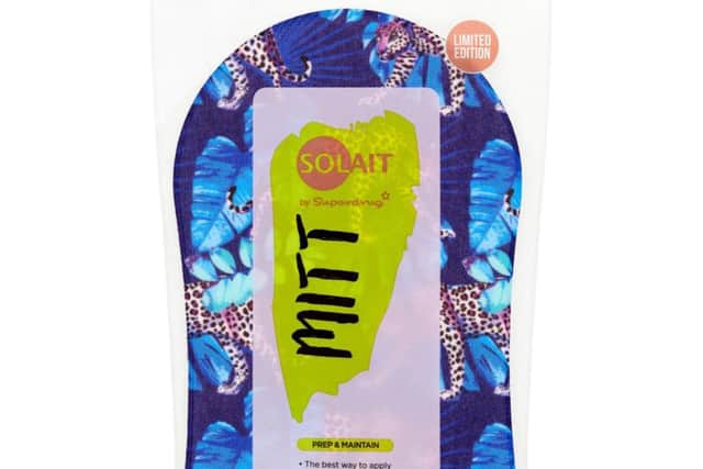 Solait Limited Edition Self Tanning Mitt, 3.99, available from Superdrug.