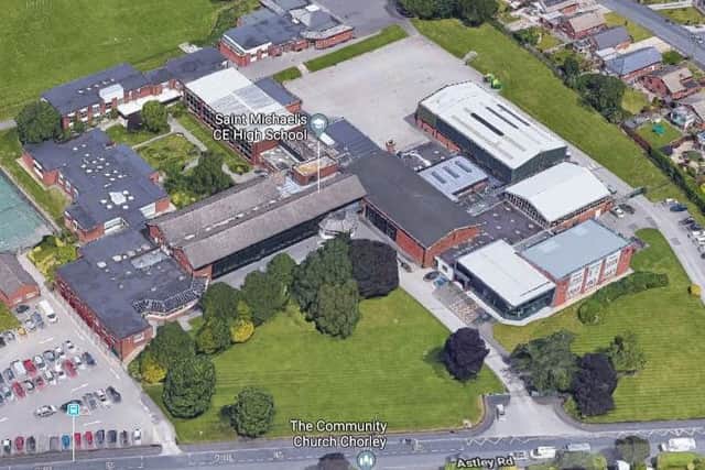 St Michael's CE High School in Chorley (Image: Google Maps)