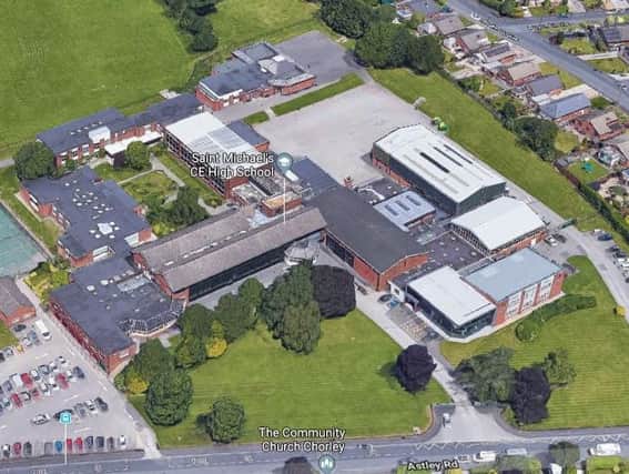 St Michael's CE High School in Chorley (Image: Google Maps)
