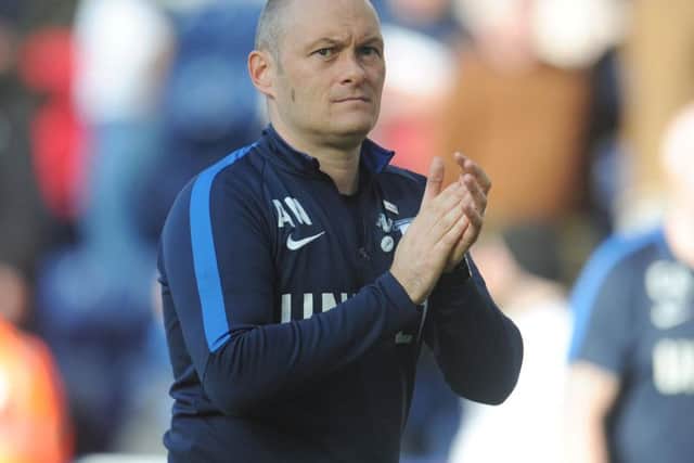 Preston manager Alex Neil