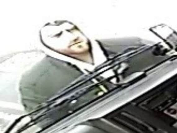 Police want to speak to this man in connection with a theft.