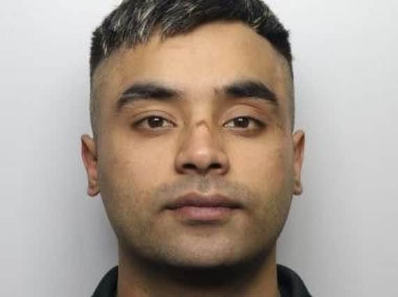 Hamza Ali Hussain, who has been jailed for eight years after leaving a soldier with debilitating injuries when he deliberately drove a car at speed towards a group of people outside a nightclub in Batley.