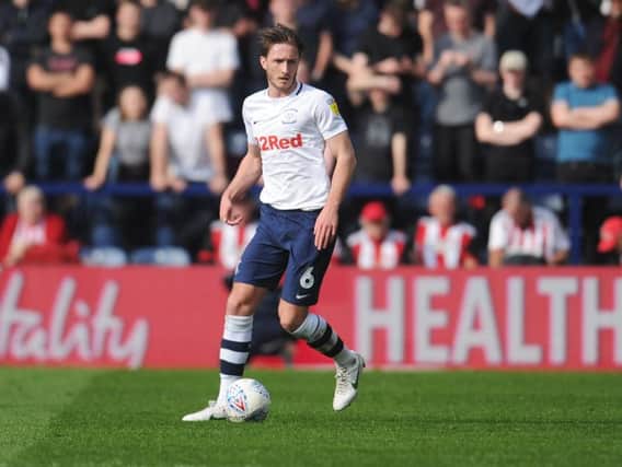 Ben Davies made the most passes, clearances and interceptions in the Preston team this season
