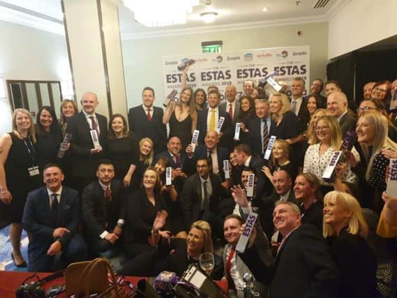 Bridgfords, in Chorley, won Bridgfords Lettings Chorley is honoured to have been awarded the Gold Letting Agent Award as voted for by our landlords and Best Letting Agent in Lancashire at the ESTAS awards