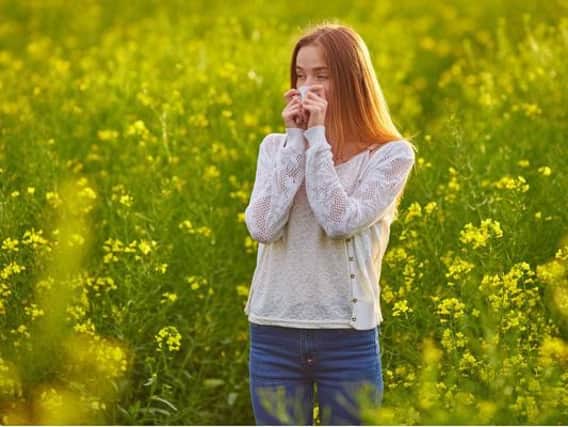 Warmer weather increases the amount of pollen in the air - which brings bad news for those who suffer with hayfever.
