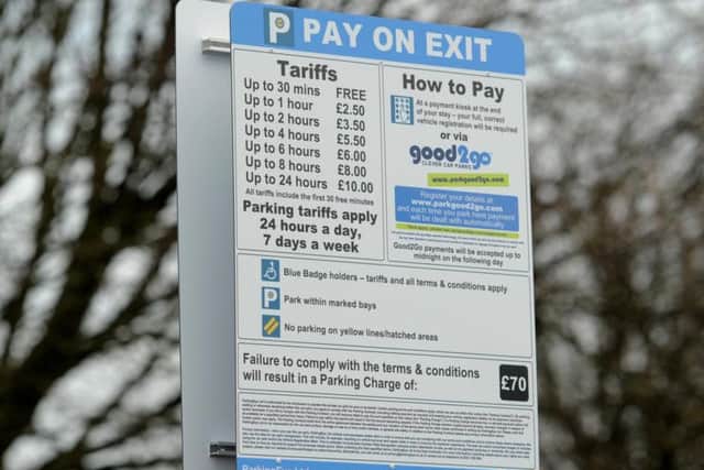 Parking Eye has been operating the car parks at Chorley and Preston hospitals since late year