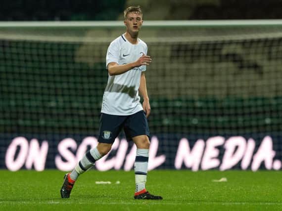 Preston defender Jack Armer has signed his first professional contract