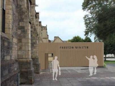 An artist's impression of the plans at Preston Minster