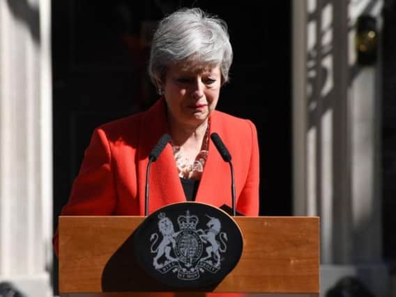 Prime Minister Theresa May has set her resignation date as 7 June (Photo: Getty Images)
