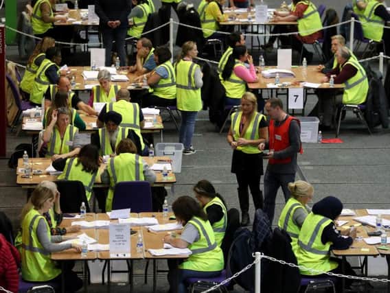 Counting is under way across the UK tonight