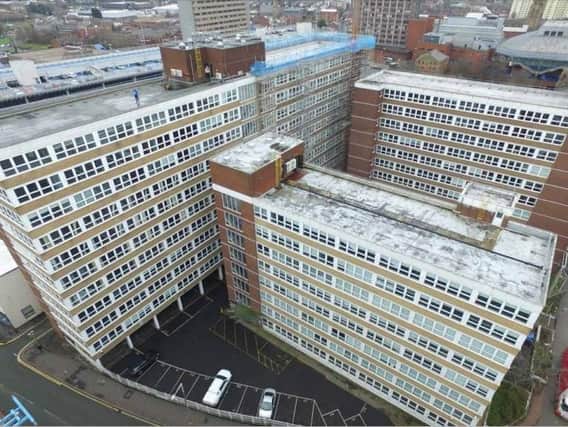 Two high rise office buildings in the centre of Preston could be transformed into 130 apartments.
