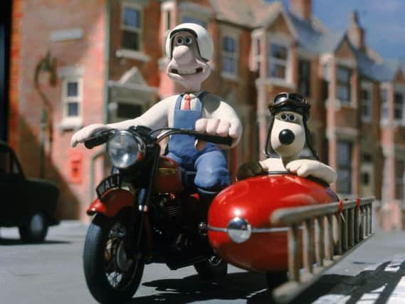 Wallace and Gromit in Preston celebrating 30-year anniversary