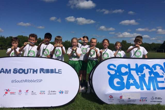 Pupils from Lostock Hall Primary  are through to  the Spar Lancashire School Games after winning their section of the Quadkids competition