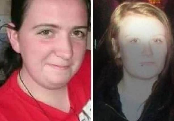 Rachel Murphy, left, and Shelby Maher died after they were hit by a car in Brockholes Brow in April 2016