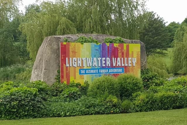Lightwater Valley theme park in North Yorkshire