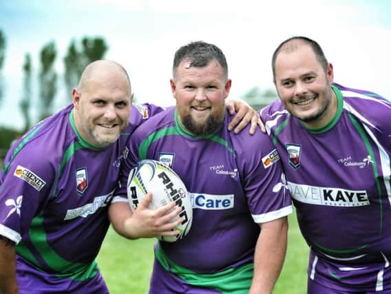 Graham Wells, Kav Ellison and Giovanni Cinque