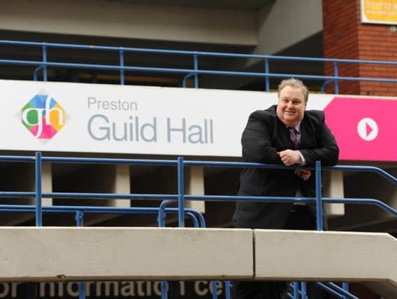 Owner of Preston Guild Hall Simon Rigby