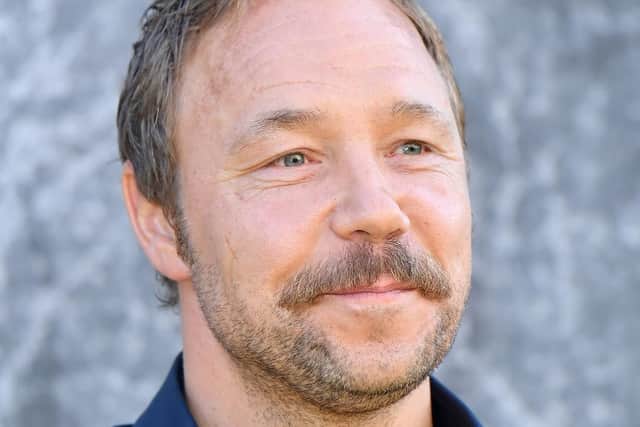 Line of Duty star Stephen Graham plays Jacob Marley in a production of Dickens' classic tale A Christmas Carol with scenes being shot at Burnley's Queen Street Mill