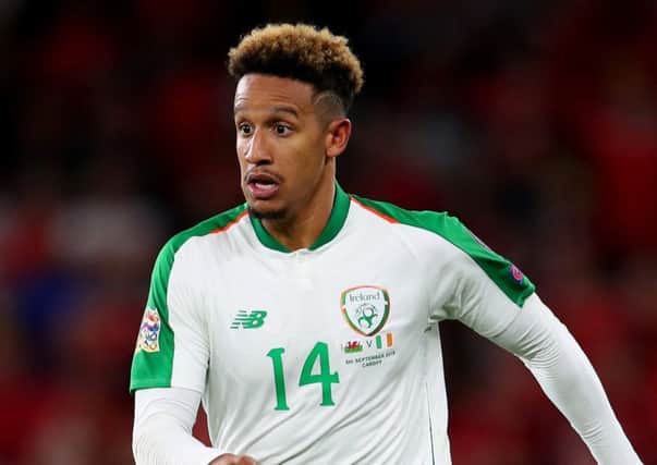 Callum Robinson in action for Ireland (photo: Getty Images)