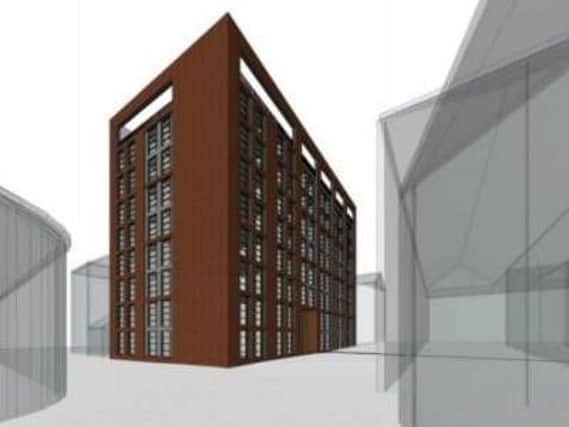 A sports hall in Garden Street, Preston could be torn down to make way for a nine storey building made up of 65 apartments