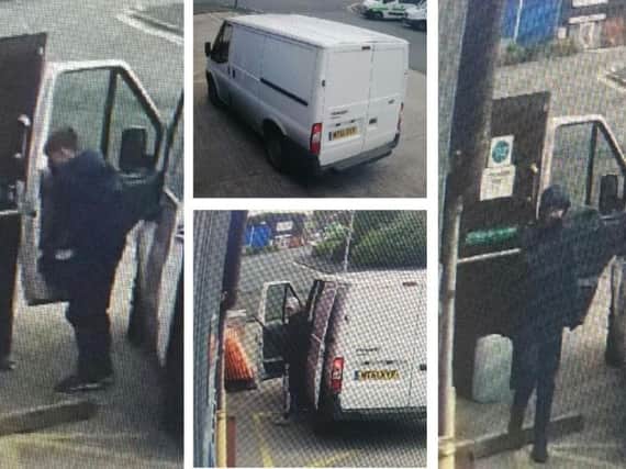 Police want to talk to the men oon these CCTV images