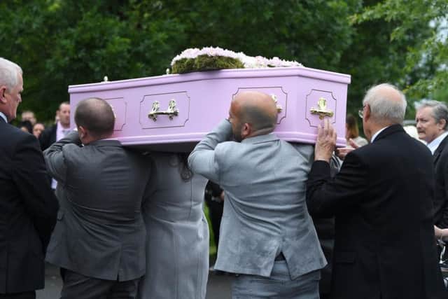 Sadie Wright's funeral