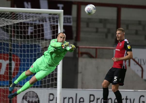 Barry Roche has signed a new contract with Morecambe             Picture: Getty Images