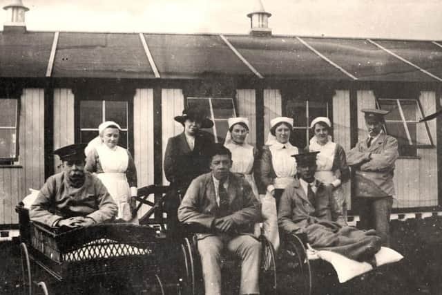Moor Park Military Hospital Preston c. 1917